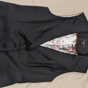 Beautiful Ted Baker Vest w/ Floral Print